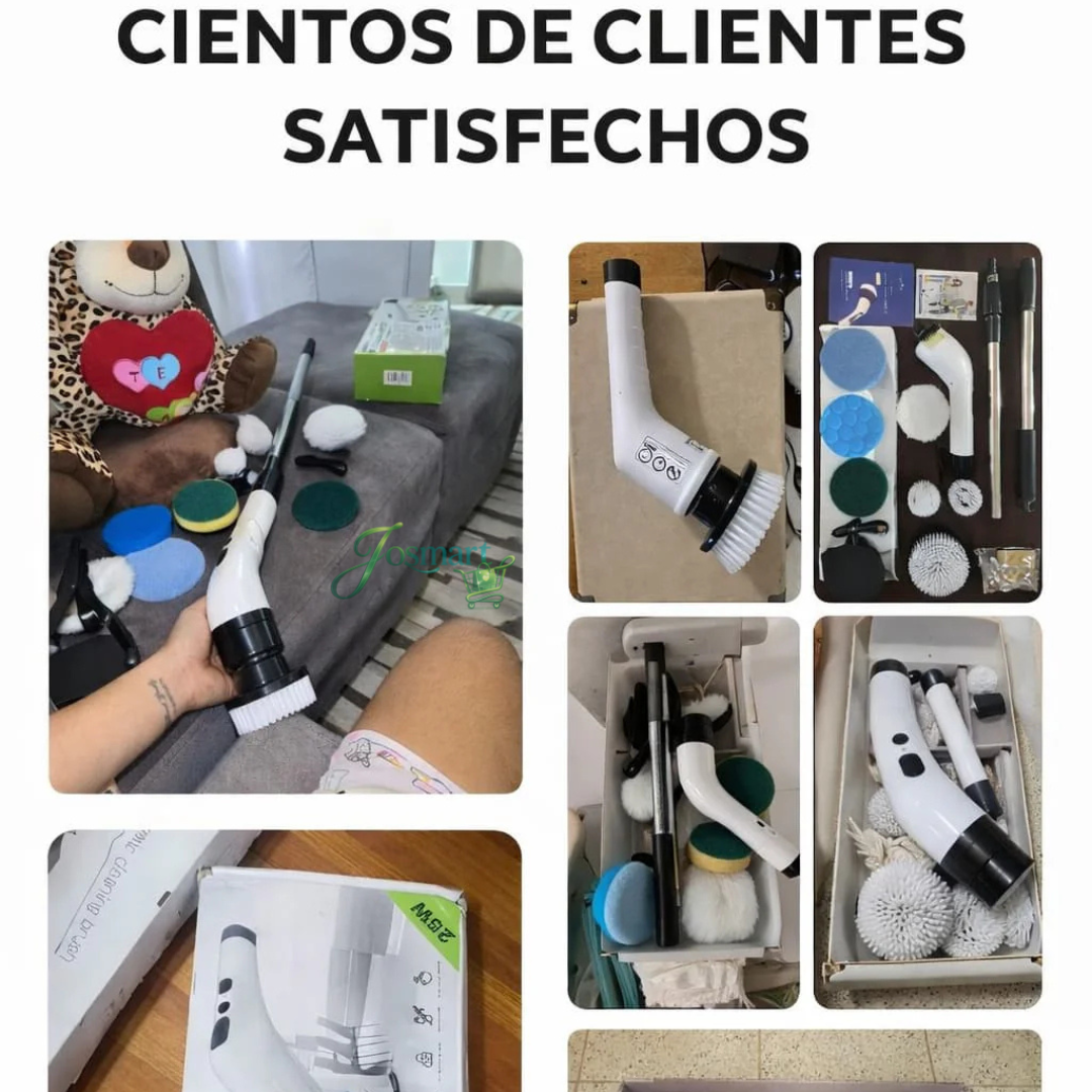 Cepillo Eléctrico de Limpieza 9 en 1