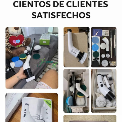 Cepillo Eléctrico de Limpieza 9 en 1