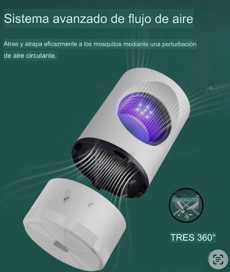 LAMPARA LED ANTIMOSQUITOS