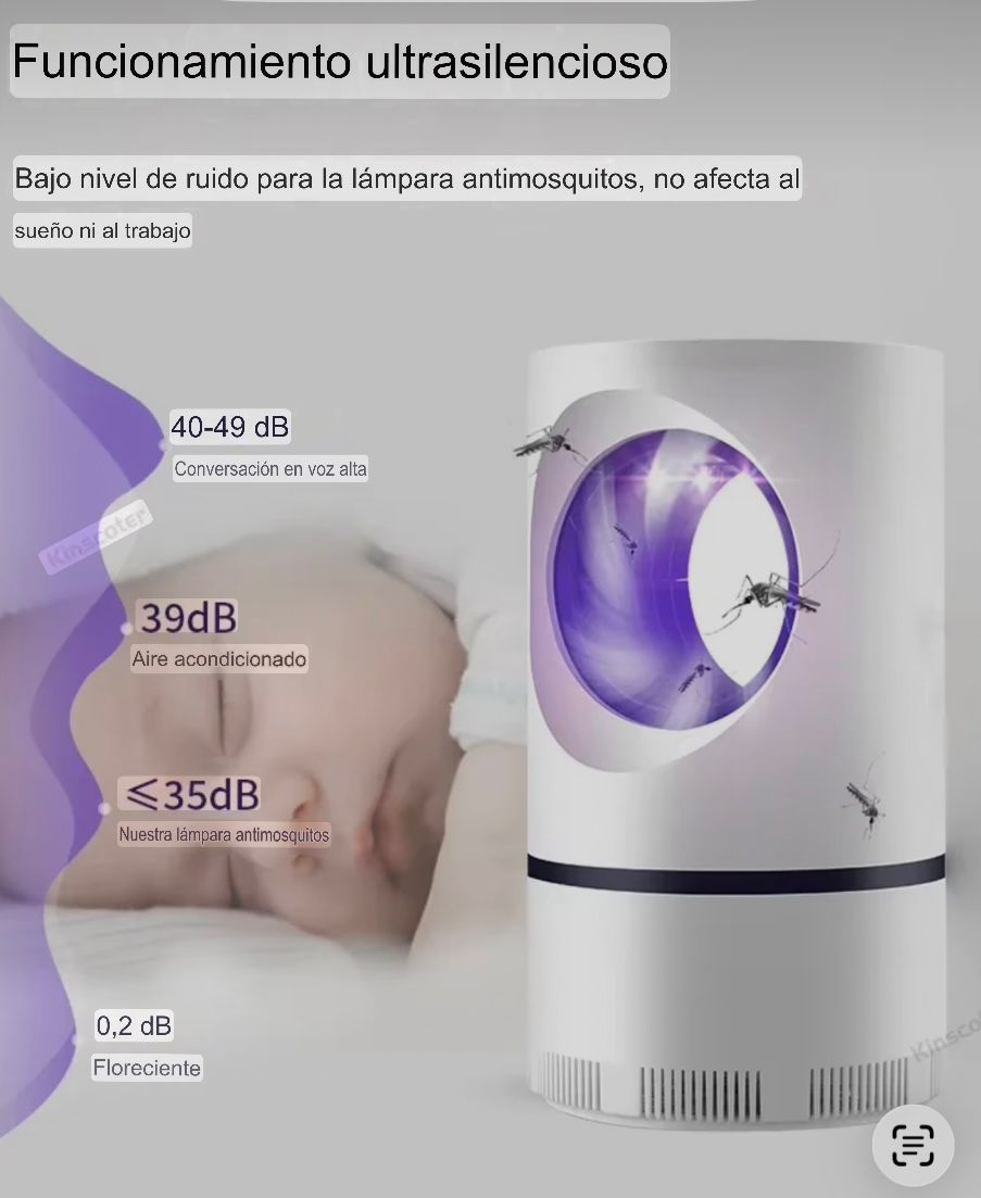 LAMPARA LED ANTIMOSQUITOS