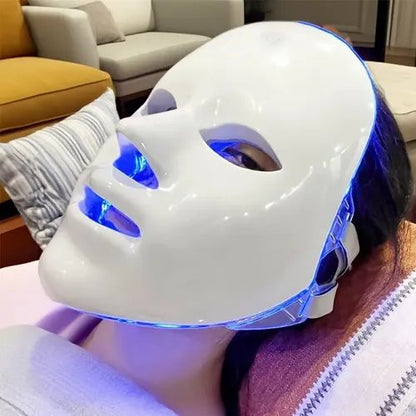 MASCARA CON LUZ LED FACIAL